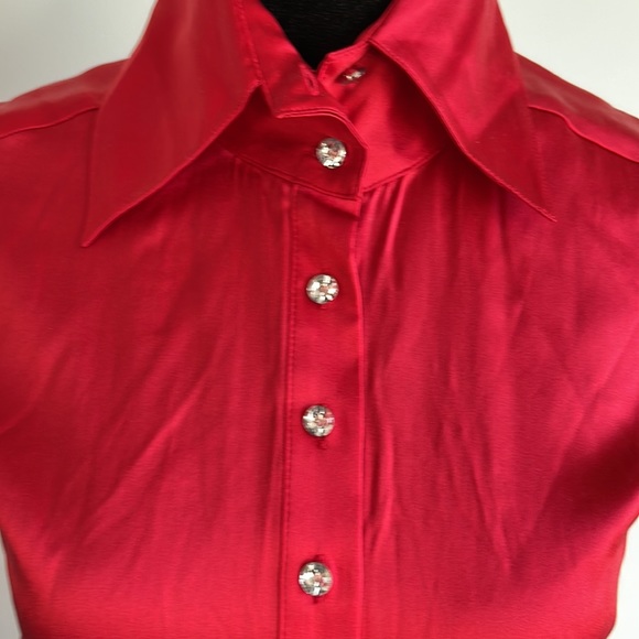 Bebe Silk top. Size XS - Picture 3 of 6